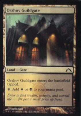 Orzhov Guildgate - Gatecrash: #244, Magic: The Gathering Nm R33