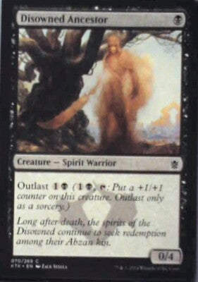 Disowned Ancestor - Khans of Tarkir: #70, Magic: The Gathering Nm R130