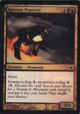 Igneous Pouncer - Alara Reborn: #40, Magic: The Gathering Lp R209