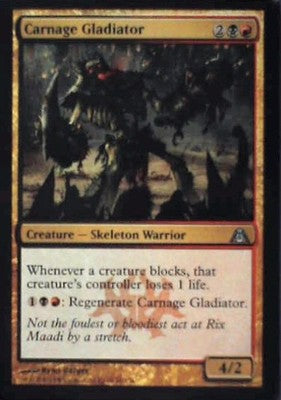 Carnage Gladiator - Dragon's Maze: #61, Magic: The Gathering Nm C338