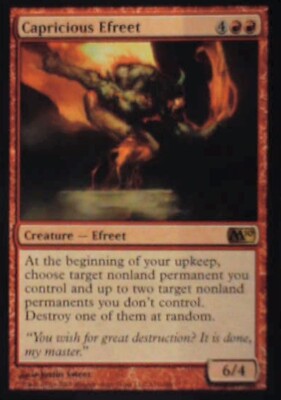 Capricious Efreet - Magic 2010 (M10): #131, Magic: The Gathering Nm R105