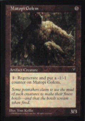 Matopi Golem - Visions: #150, Magic: The Gathering Nm R109