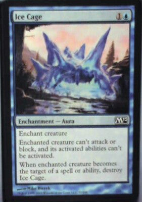 Ice Cage - Magic 2012 (M12): #57, Magic: The Gathering Nm R123