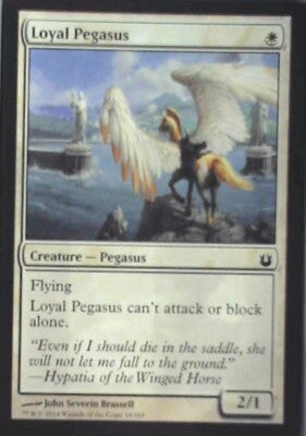 Loyal Pegasus - Born of the Gods: #19, Magic: The Gathering Nm R241