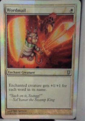 Wordmail - Unhinged: #22, Magic: The Gathering - Foil Nm R248