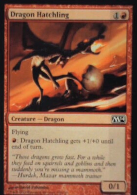 Dragon Hatchling - Magic 2014 (M14): #138, Magic: The Gathering Nm R182