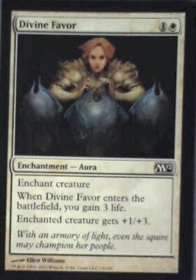 Divine Favor - Magic 2012 (M12): #14, Magic: The Gathering Nm R208