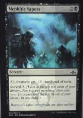 Mephitic Vapors - Guilds of Ravnica: #76, Magic: The Gathering Nm R160