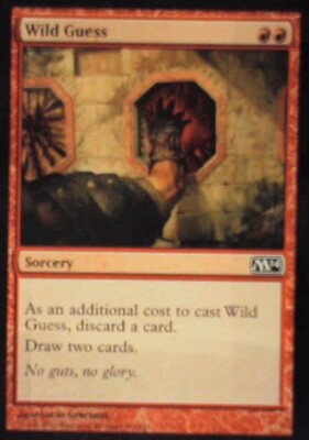 Wild Guess - Magic 2014 (M14): #161, Magic: The Gathering Nm R180