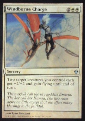 Windborne Charge - Conspiracy: Take the Crown: #100, MTG Nm C333