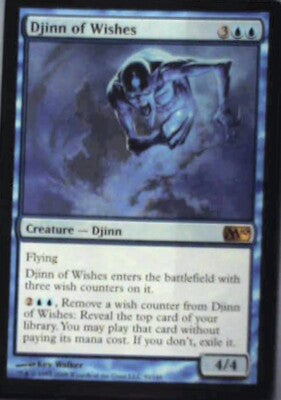 Djinn of Wishes - Magic 2010 (M10): #50, Magic: The Gathering Nm R105