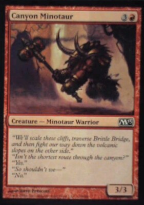 Canyon Minotaur - Magic 2013 (M13): #122, Magic: The Gathering Nm R174