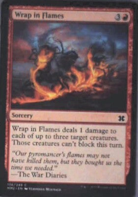 Wrap in Flames - Modern Masters 2015: #136, Magic: The Gathering Nm R179