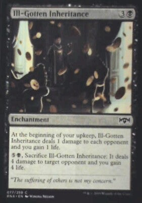 Ill-Gotten Inheritance - Ravnica Allegiance: #77, Magic: The Gathering Nm R110