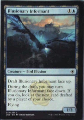 Illusionary Informant - Conspiracy: Take the Crown: #32, MTG Nm R206