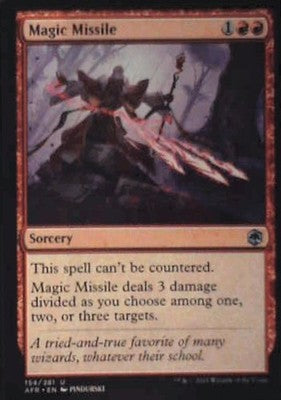 Magic Missile - Adventures in the Forgotten Realms: #154, MTG Nm C333