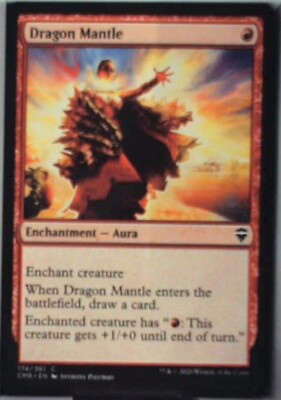 Dragon Mantle - Commander Legends: #174, Magic: The Gathering Nm R154