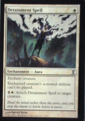 Detainment Spell - Time Spiral: #12, Magic: The Gathering Nm R177