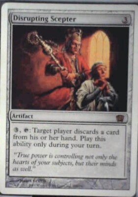 Disrupting Scepter - 8th Edition: #298, Magic: The Gathering Nm R43