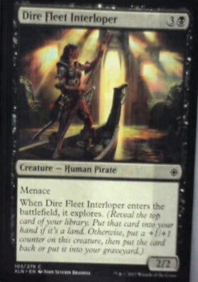 Dire Fleet Interloper - Ixalan: #103, Magic: The Gathering Nm R205