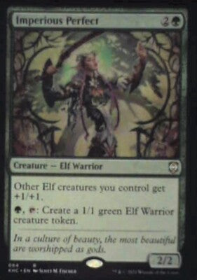 Imperious Perfect - Commander: Kaldheim: #64, Magic: The Gathering Nm R239