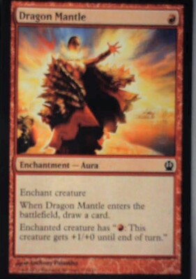 Dragon Mantle - Theros: #119, Magic: The Gathering Nm R215