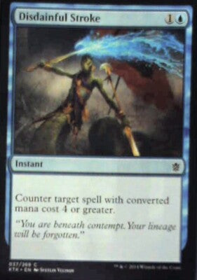 Disdainful Stroke - Khans of Tarkir: #37, Magic: The Gathering Nm R169