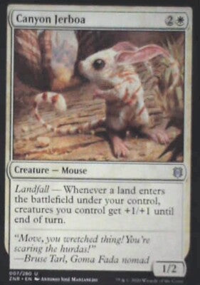 Canyon Jerboa - Zendikar Rising: #7, Magic: The Gathering Nm R71
