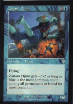 Zanam Djinn - Invasion: #90, Magic: The Gathering Mp R37
