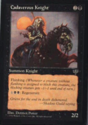 Cadaverous Knight - The List Reprints: #MIR-110, Magic: The Gathering Lp R112
