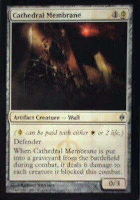 Cathedral Membrane - New Phyrexia: #5, Magic: The Gathering Nm R149