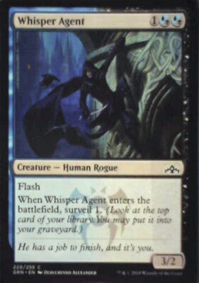 Whisper Agent - Guilds of Ravnica: #220, Magic: The Gathering Nm R233