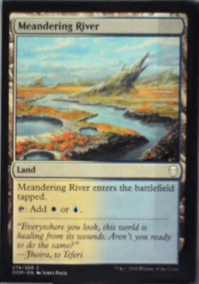 Meandering River - Dominaria: #274, Magic: The Gathering Nm R217