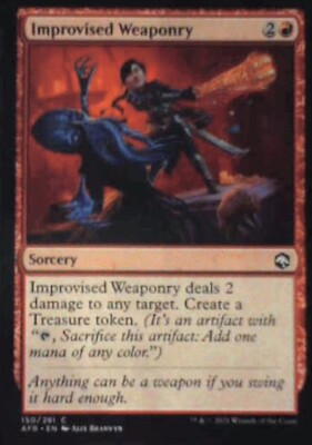 Improvised Weaponry - Adventures in the Forgotten Realms: #150 Nm R127