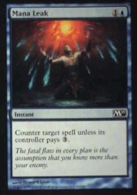 Mana Leak - Magic 2011 (M11): #62, Magic: The Gathering Nm R122
