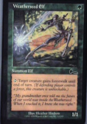 Weatherseed Elf - Urza's Legacy: #115, Magic: The Gathering Nm R107