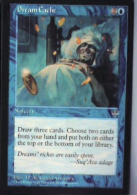 Dream Cache - Mirage: #62, Magic: The Gathering Nm R125