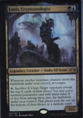 Lonis, Cryptozoologist - Modern Horizons 2: #204, Magic: The Gathering Nm R240