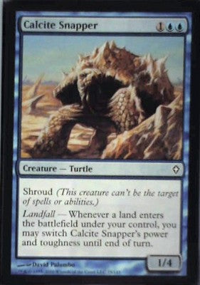 Calcite Snapper - Worldwake: #25, Magic: The Gathering Nm C333