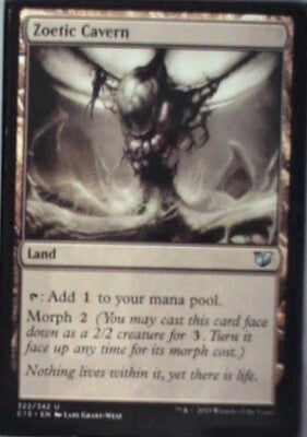 Zoetic Cavern - Commander 2015: #322, Magic: The Gathering Nm R158