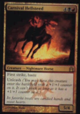 Carnival Hellsteed - Return to Ravnica: #147, Magic: The Gathering Nm R216