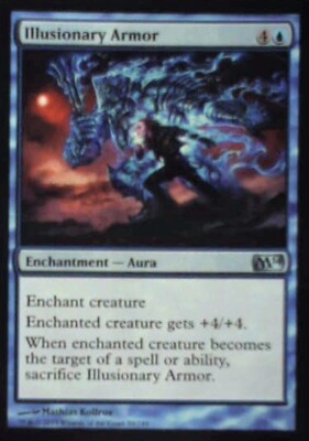 Illusionary Armor - Magic 2014 (M14): #59, Magic: The Gathering Nm R132