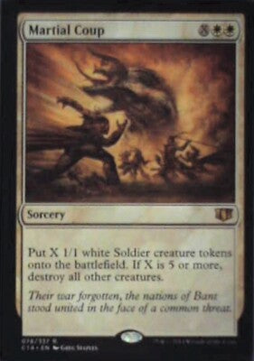 Martial Coup - Commander 2014: #78, Magic: The Gathering Nm R239