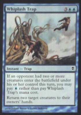 Whiplash Trap - Zendikar: #77, Magic: The Gathering Nm R203