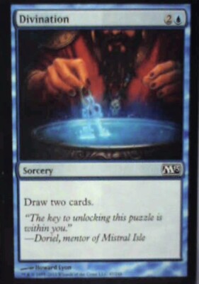 Divination - Magic 2010 (M10): #49, Magic: The Gathering Nm R244
