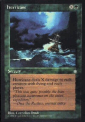 Hurricane - Ice Age: #249, Magic: The Gathering Nm R208