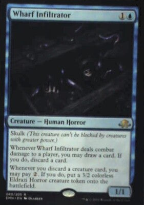Wharf Infiltrator - Eldritch Moon: #80, Magic: The Gathering Nm R233