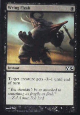 Wring Flesh - Magic 2014 (M14): #122, Magic: The Gathering Nm R223