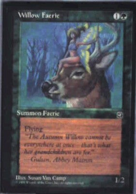 Willow Faerie - Homelands: #99a, Magic: The Gathering Lp R199