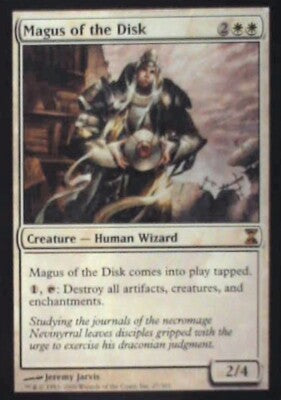 Magus of the Disk - Time Spiral: #27, Magic: The Gathering Lp R97
